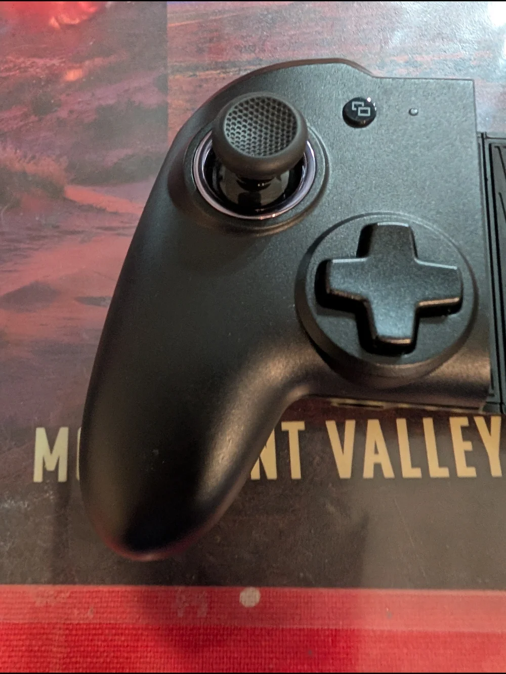 Black Mobile Game Controller with Expandable Phone Mount - 3rd-Party